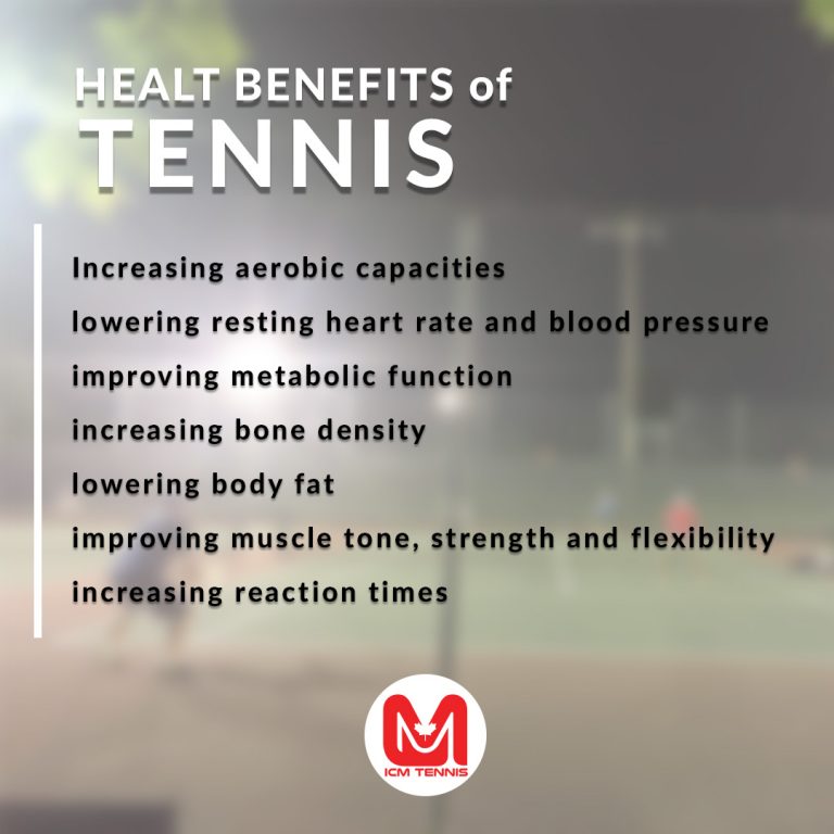 Health benefits of Tennis ICMTennis Tennis in Oshawa, Whitby