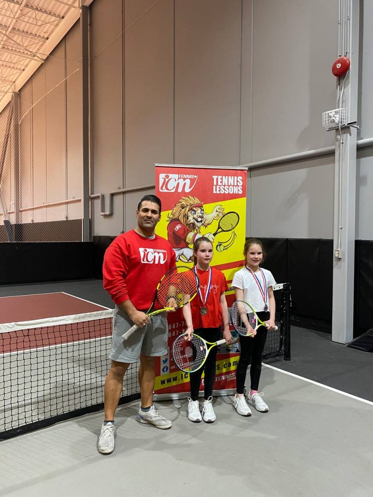 The ICM Tennis 12-and-under Red Ball Tournament Champions